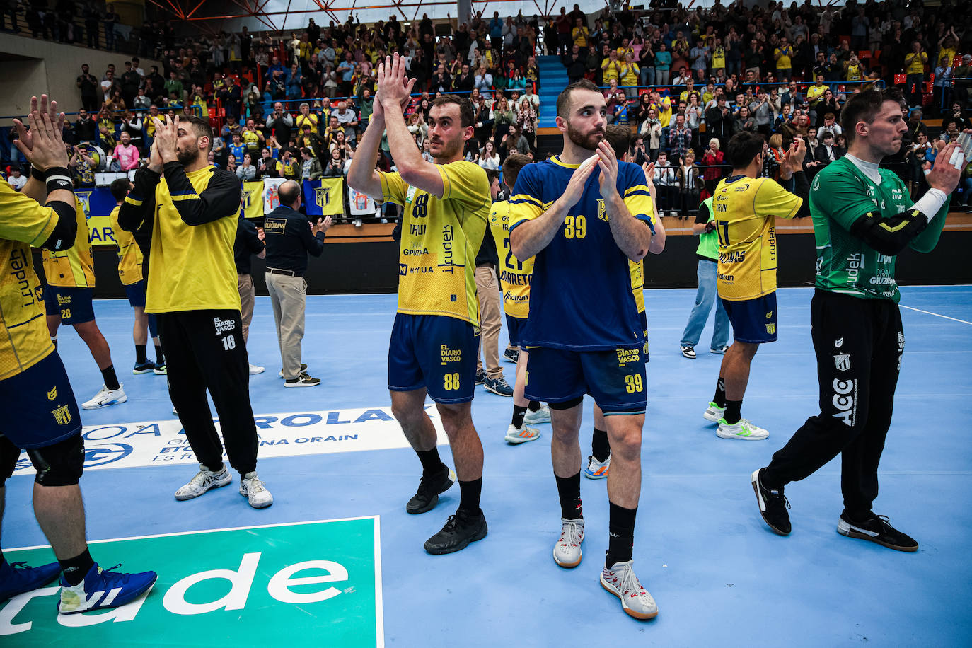 Poderosa victoria del Bidasoa ante el Logroño