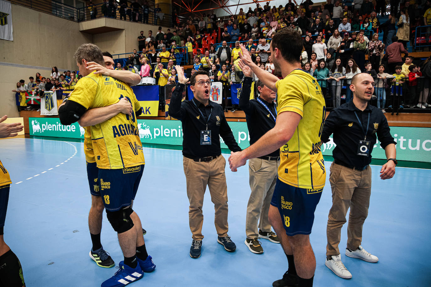 Poderosa victoria del Bidasoa ante el Logroño