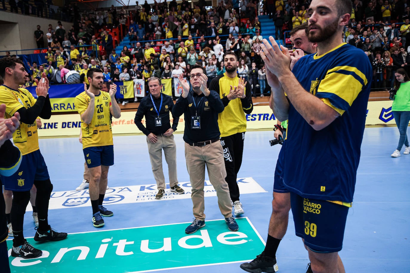 Poderosa victoria del Bidasoa ante el Logroño