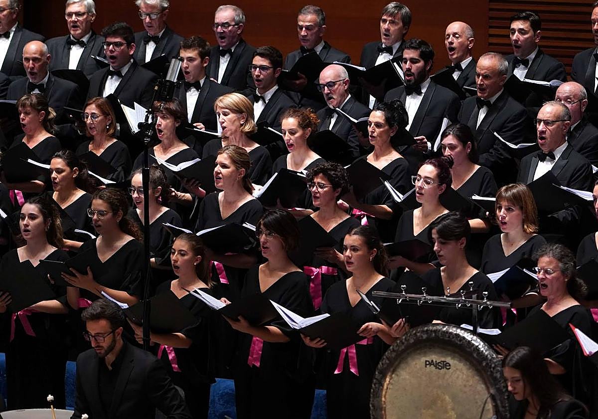 El Orfeón ofrecerá el domingo en Donostia un concierto en solidaridad con Etiopía