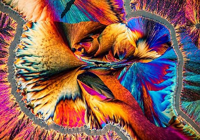 Cristales analgésicos.