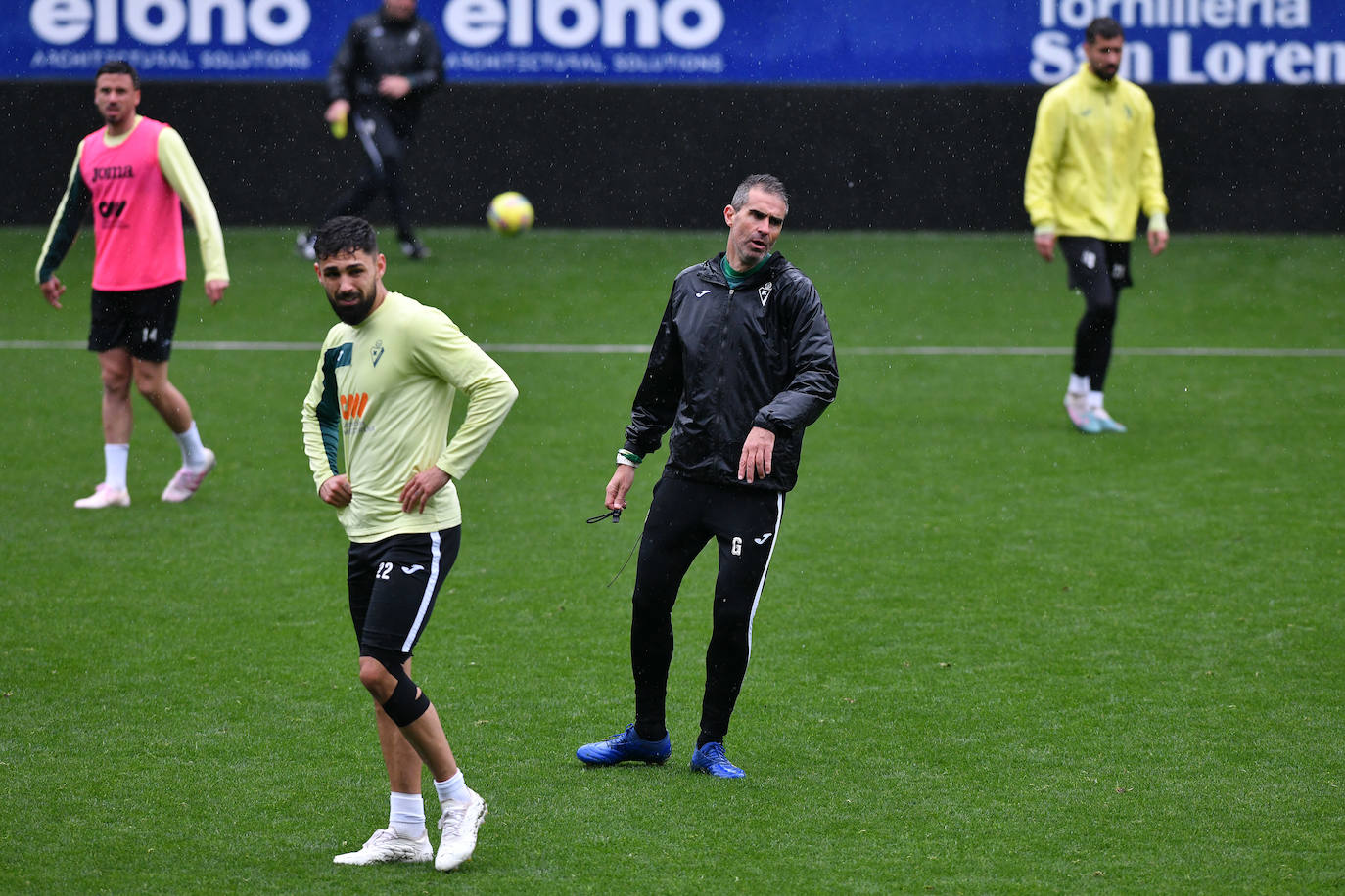 Las mejores imágenes del entrenamiento del Eibar