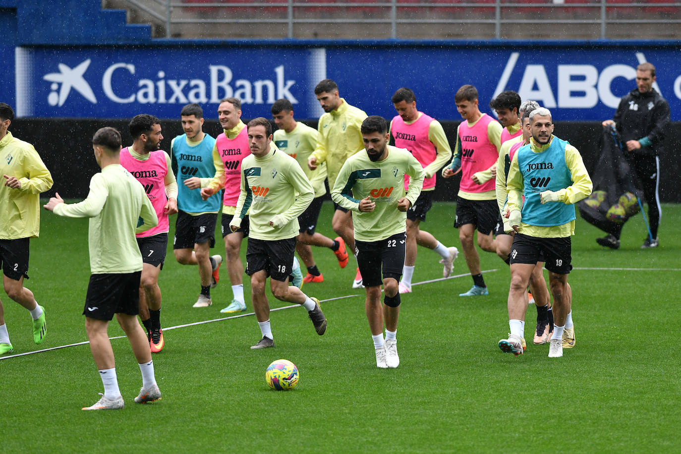 Las mejores imágenes del entrenamiento del Eibar