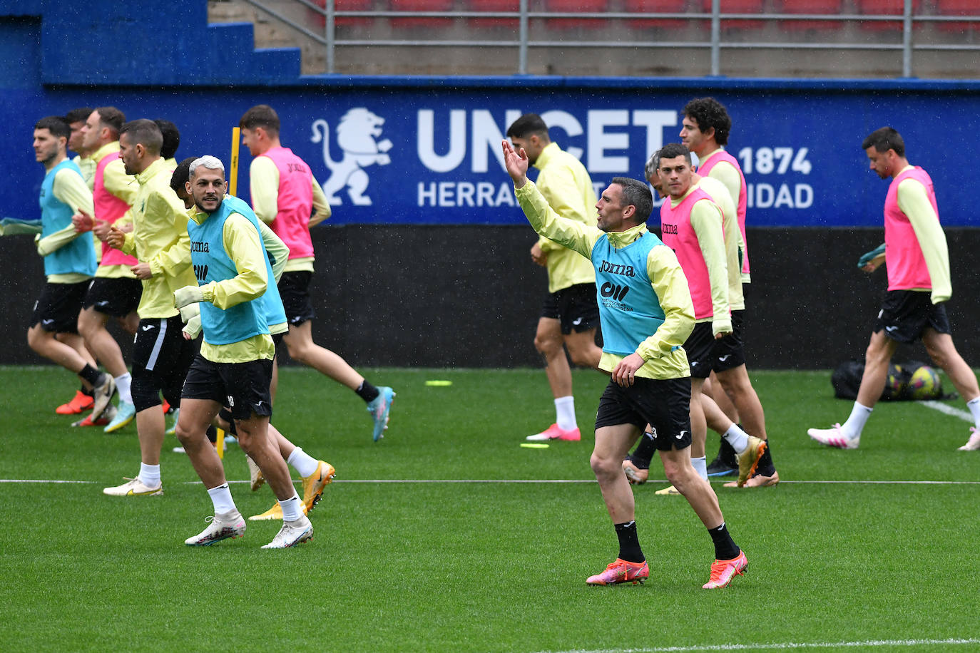 Las mejores imágenes del entrenamiento del Eibar