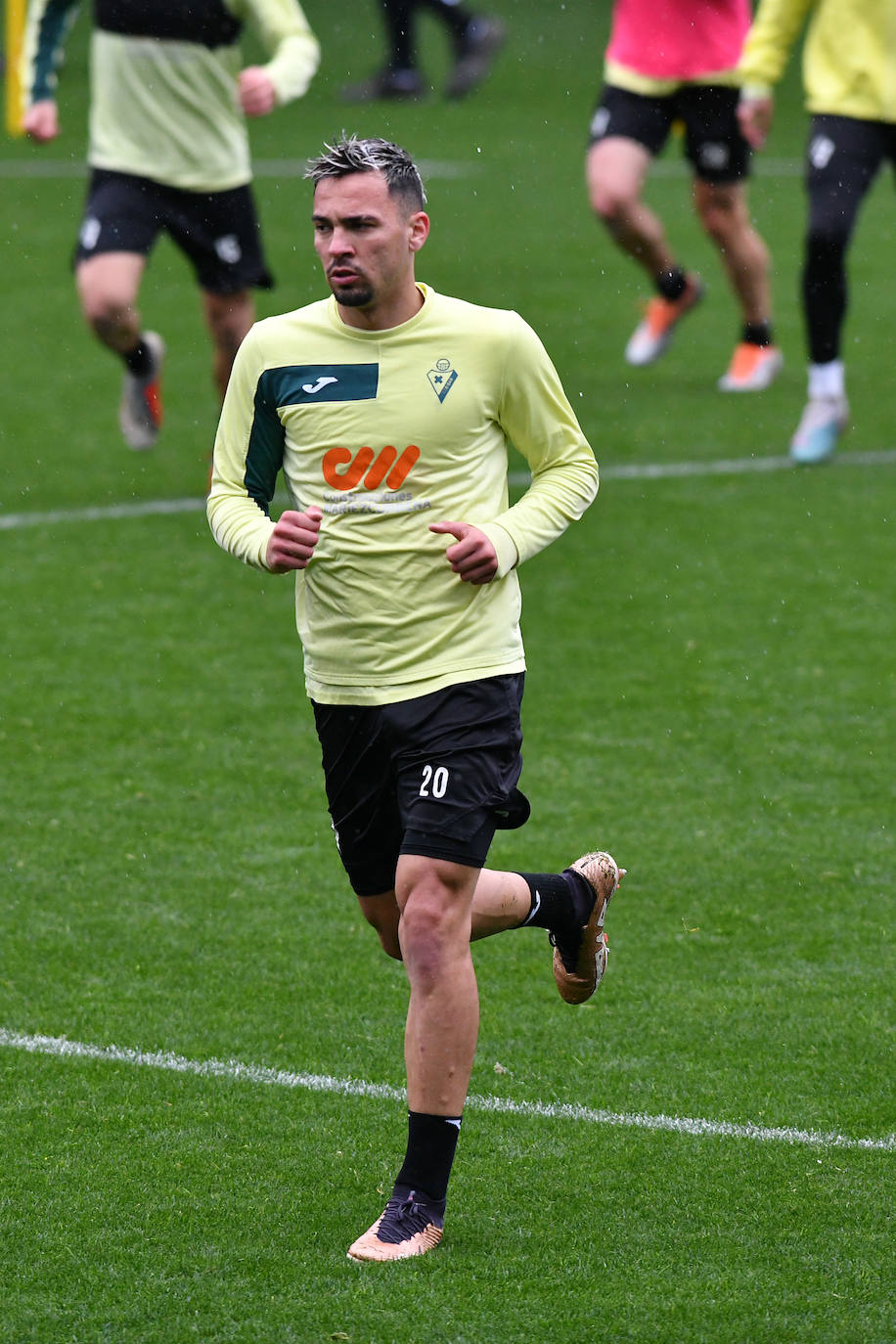 Las mejores imágenes del entrenamiento del Eibar