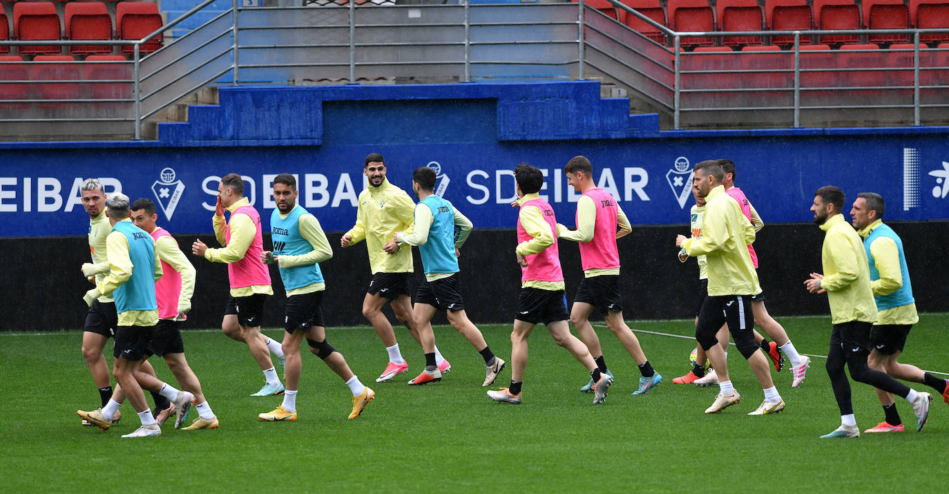 Las mejores imágenes del entrenamiento del Eibar