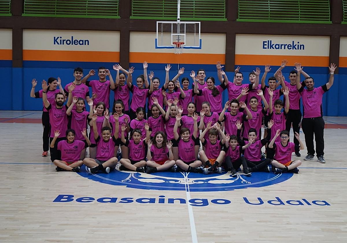 Los participantes del campus de la segunda semana.