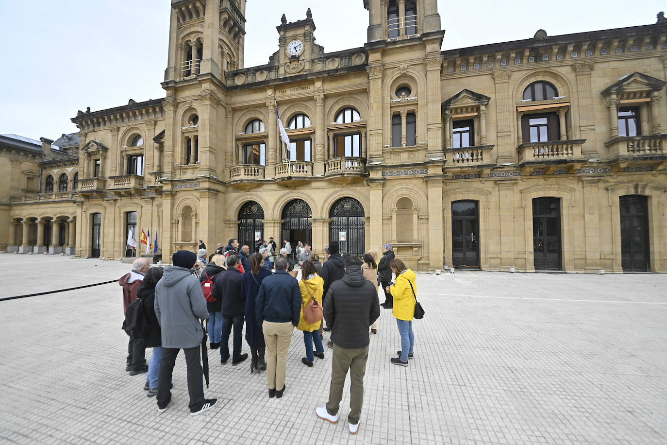 Jornada de Puertas Abiertas en el Ayuntamiento de San Sebastián