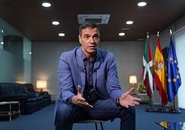 El presidente del Gobierno mostró su apoyo al lehendakari en su defensa del Eje Atlántico.