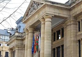 Palacio de Justicia de Gipuzkoa en San Sebastián.