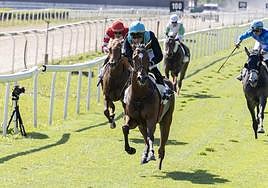 'Diva Victoria', en solitario en los últimos metros, este miércoles.