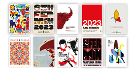 Los carteles de San Fermín 2023