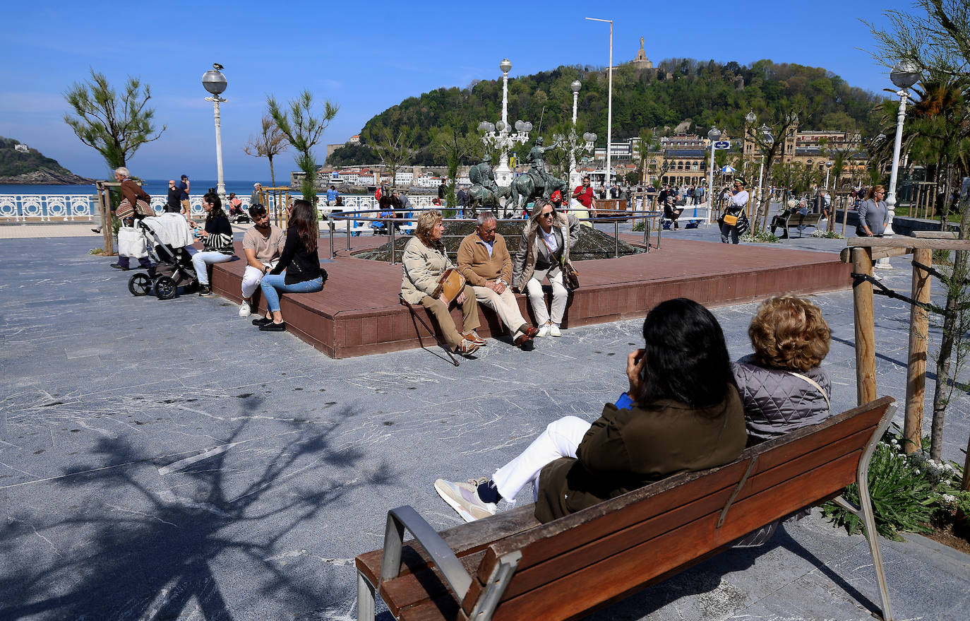 Un viernes soleado que acaba con tormentas