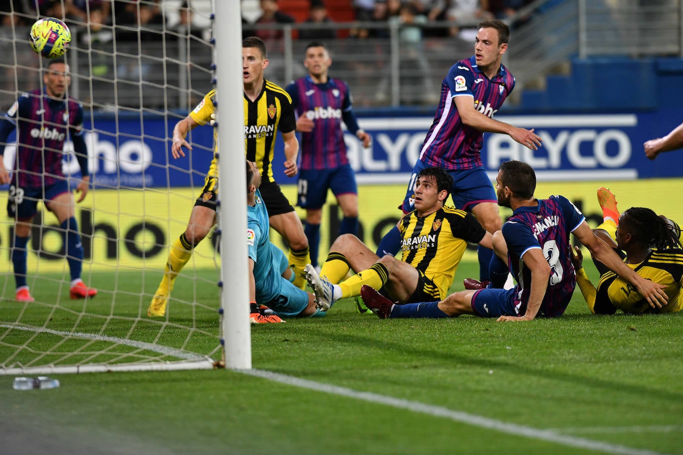 Las mejores imágenes del Eibar-Zaragoza