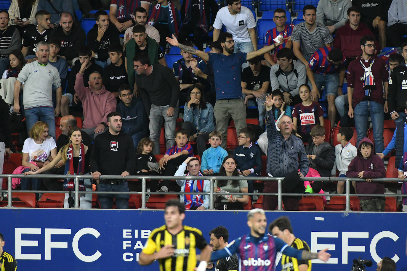 Las mejores imágenes del Eibar-Zaragoza