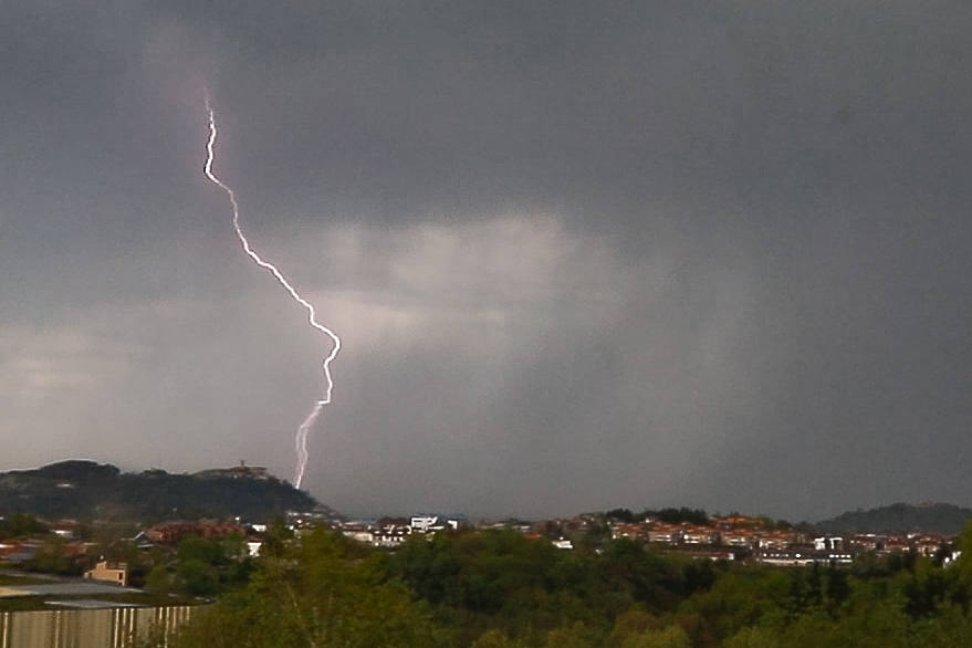 Un viernes soleado que acaba con tormentas