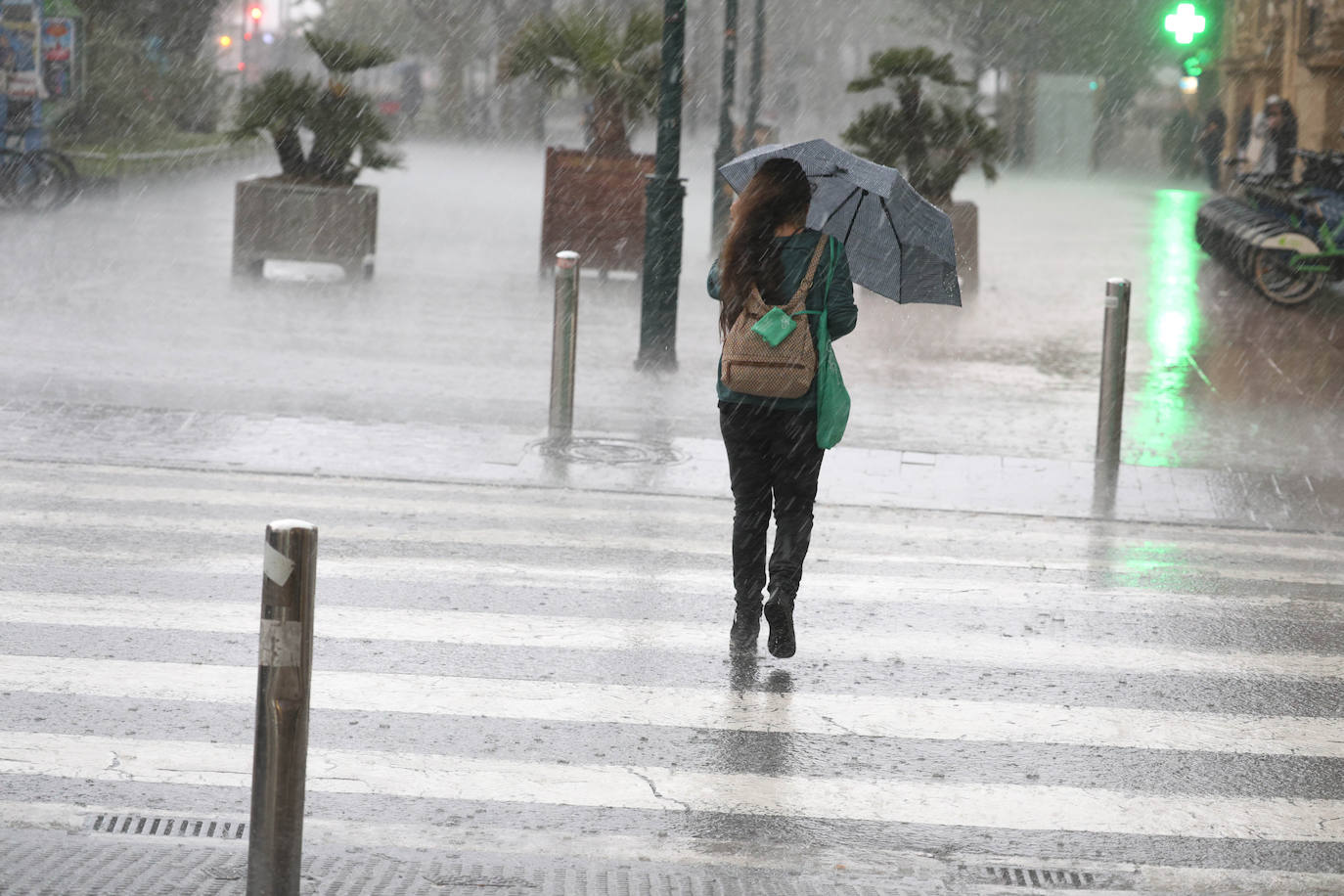 Un viernes soleado que acaba con tormentas