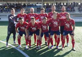 El once que puso en liza el técnico Argote el pasado partido.