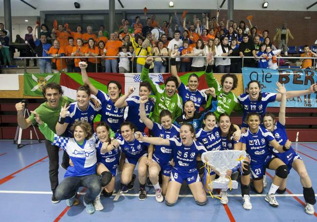 El primer título de Liga de la historia se conquistó en la pista de Castro Urdiales.