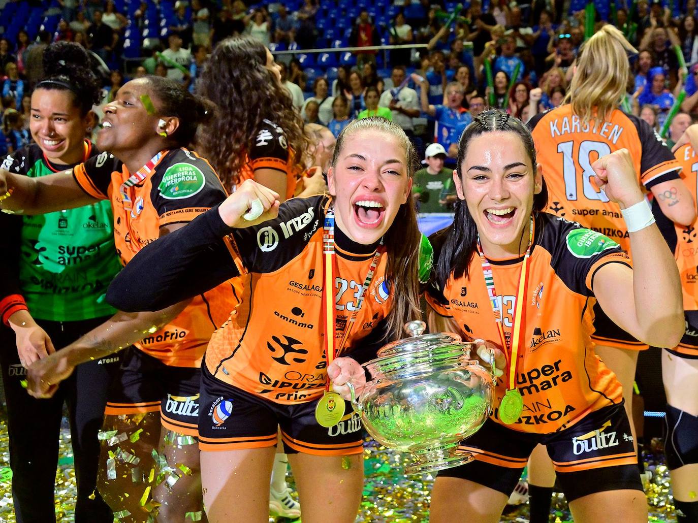 Las mejores imágenes de la final de la Copa de la Reina entre el Bera Bera y el Granollers