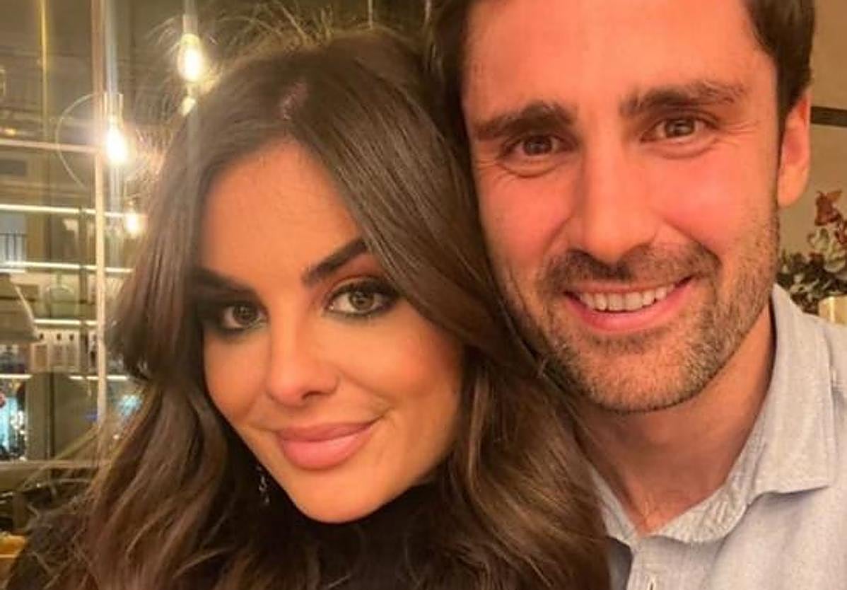 Alexia Rivas y Mikel Lezama en una foto durante su relación.