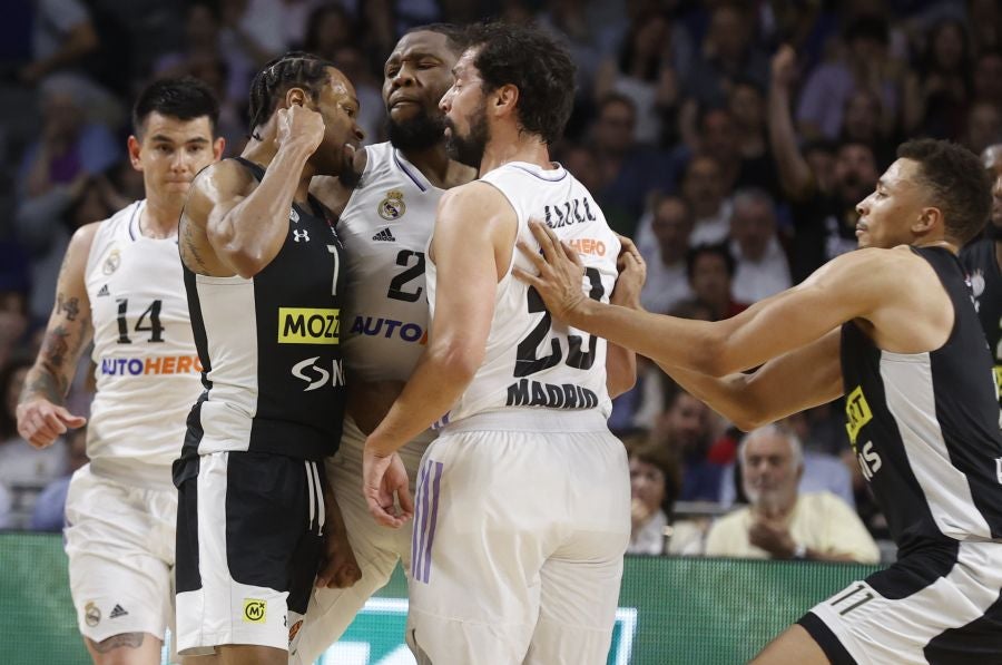 El Real Madrid-Partizan de Euroliga acaba a puñetazos