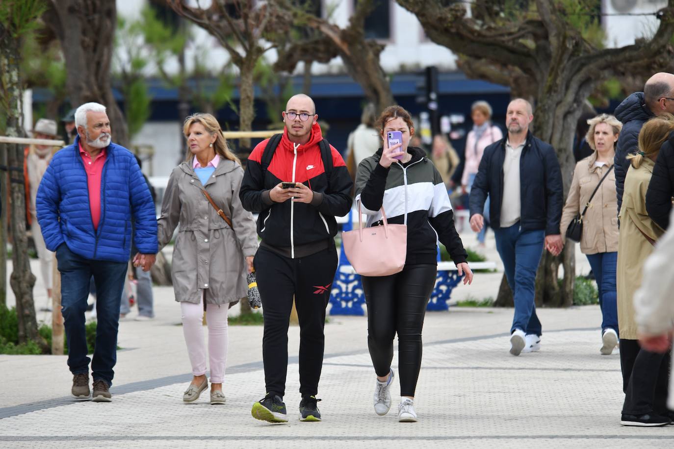 Gipuzkoa se llena de turistas por el puente del primero de mayo