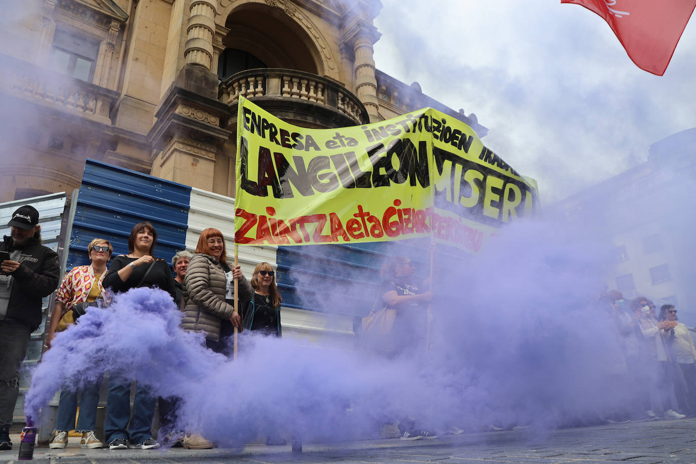 Una manifestación para reivindicar derechos