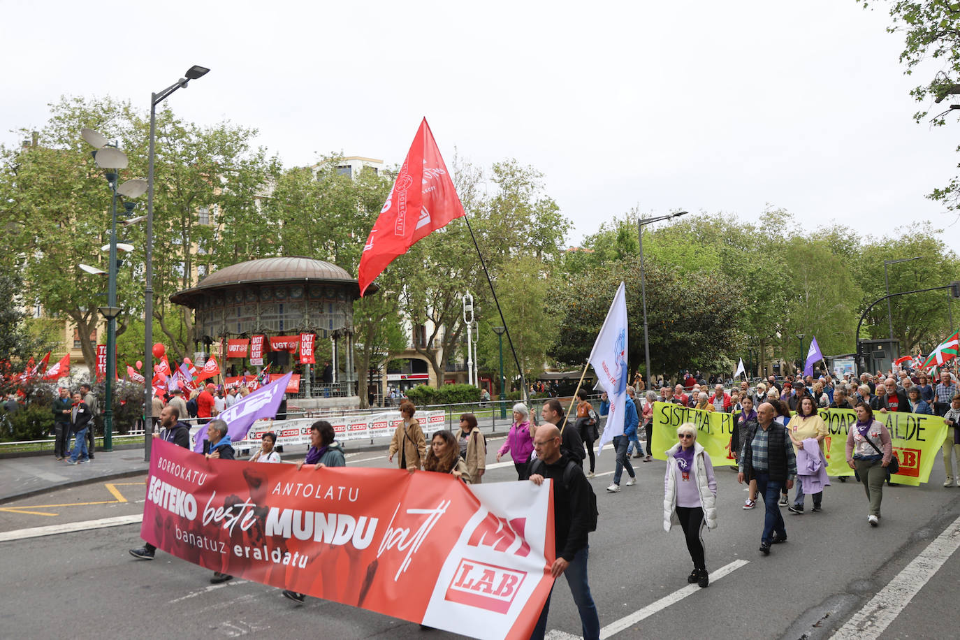 Una manifestación para reivindicar derechos