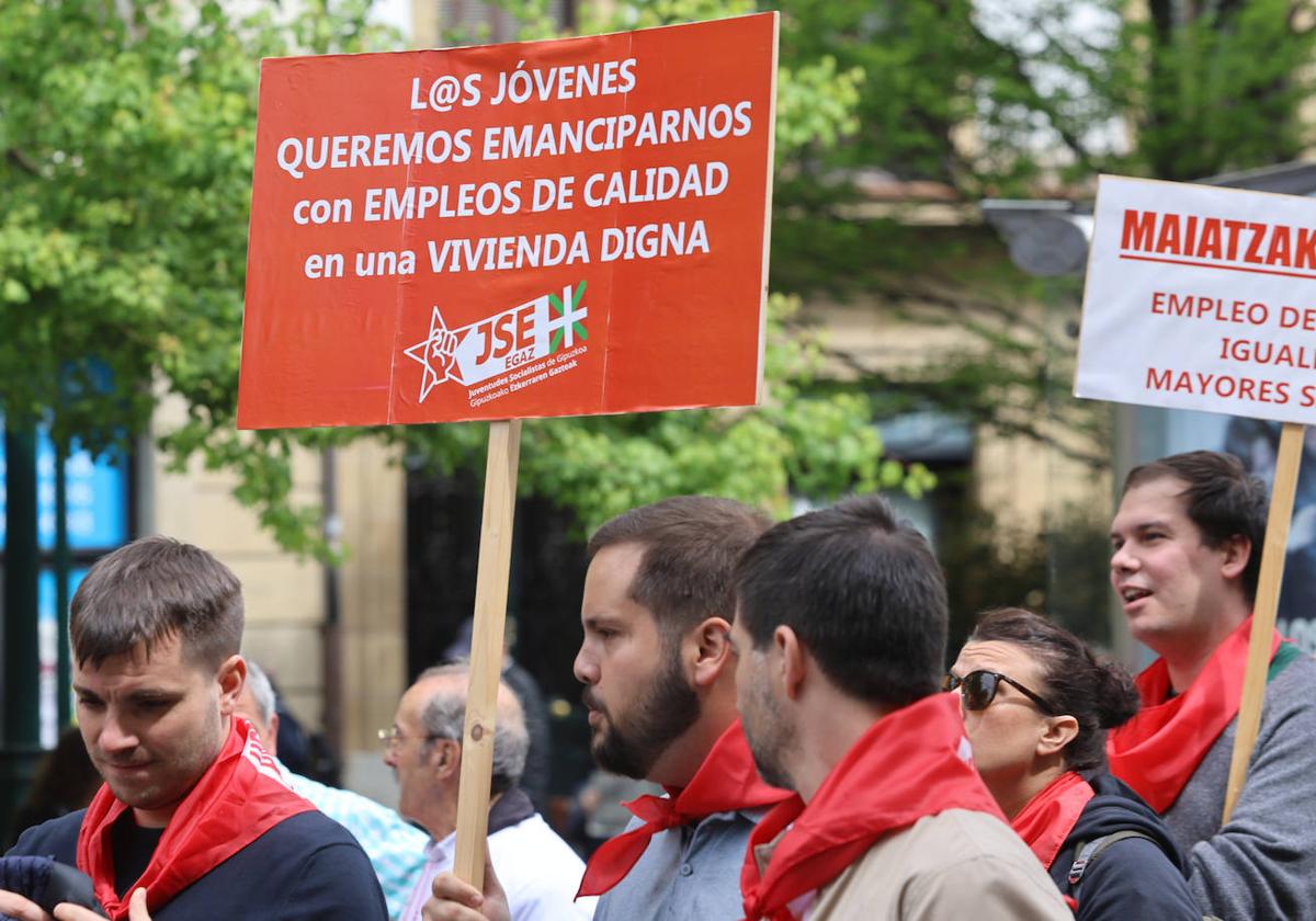 Una manifestación para reivindicar derechos