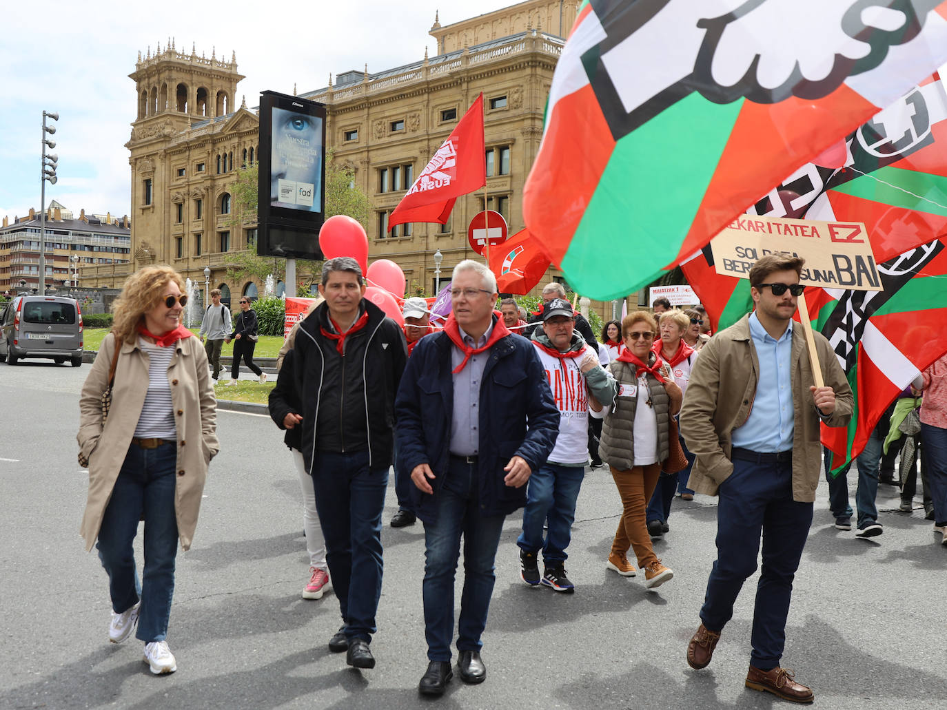 Una manifestación para reivindicar derechos