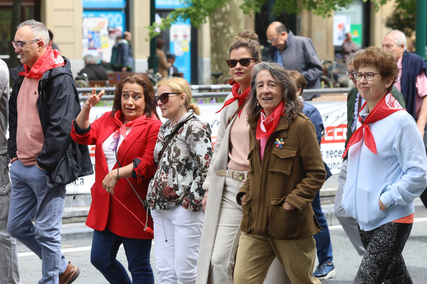 Una manifestación para reivindicar derechos