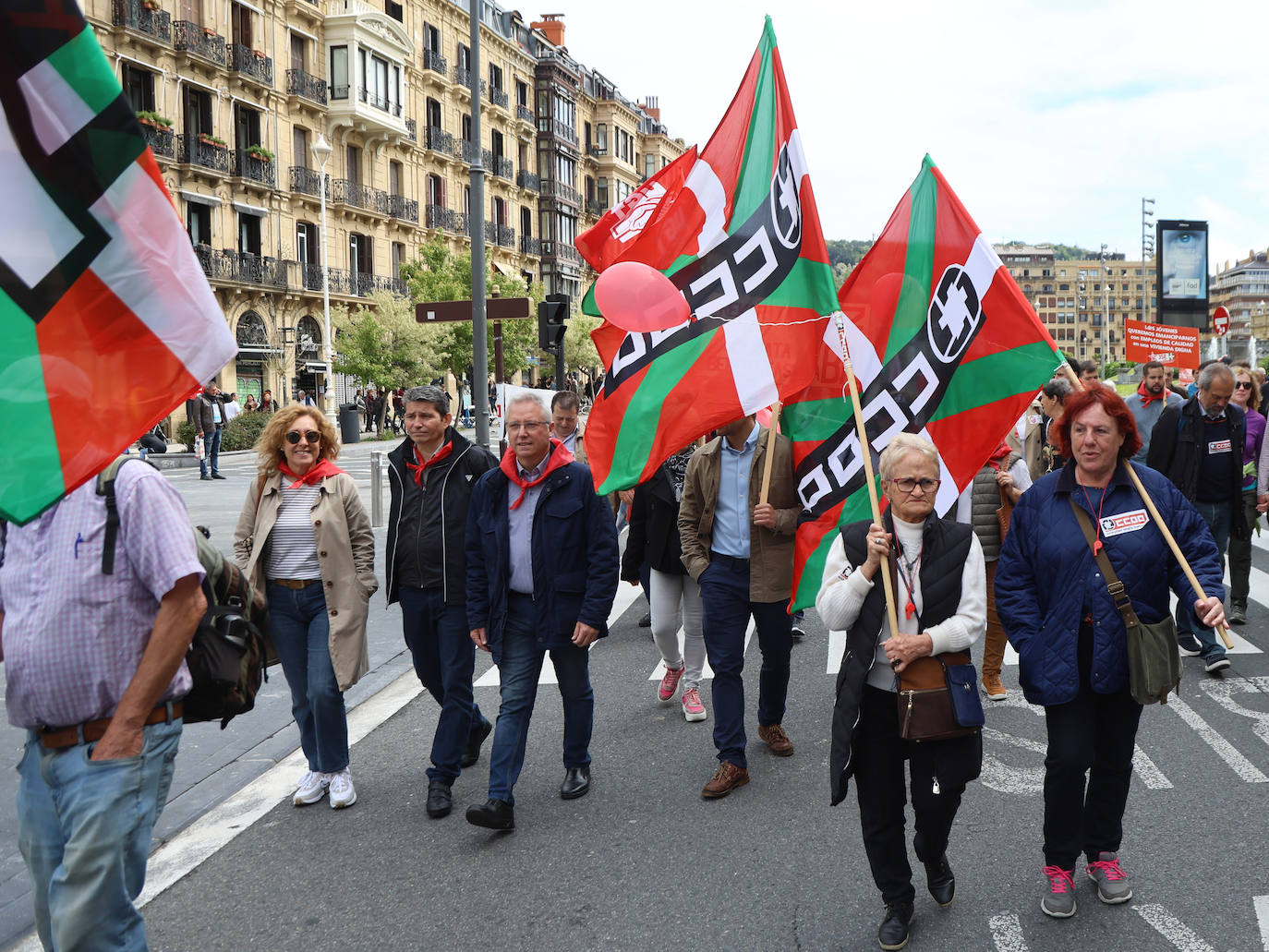 Una manifestación para reivindicar derechos