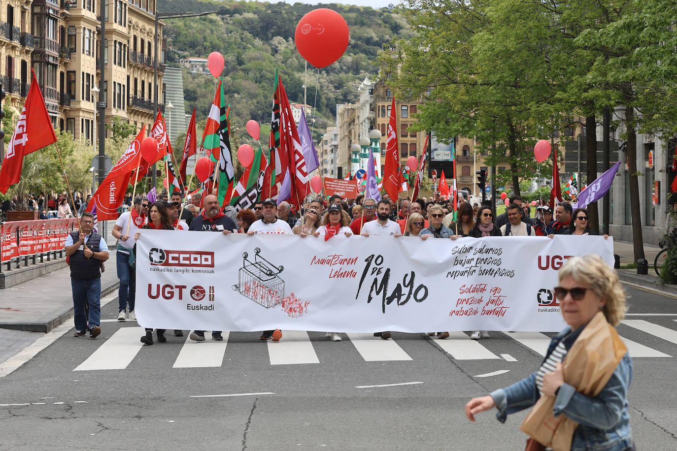 Una manifestación para reivindicar derechos