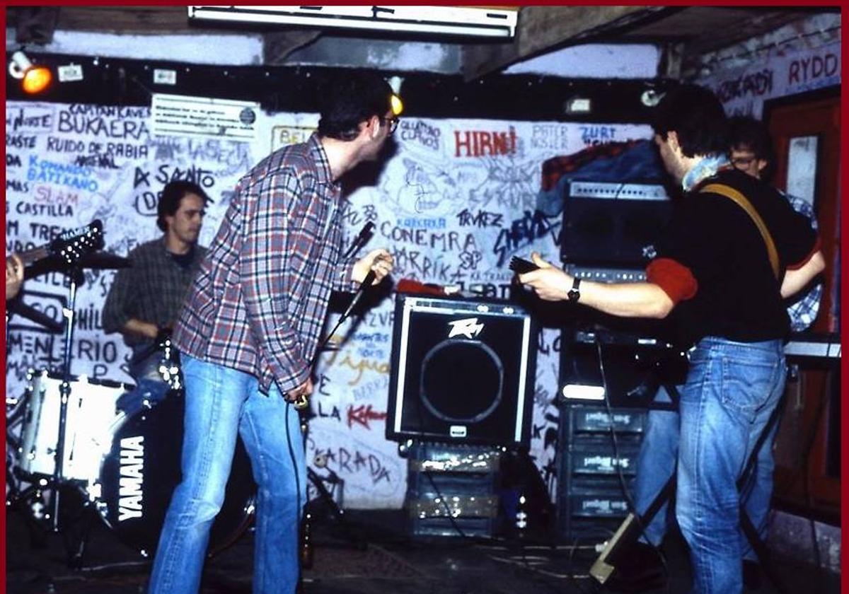 El grupo tolosarra practicaba un punk rock psicodélico.