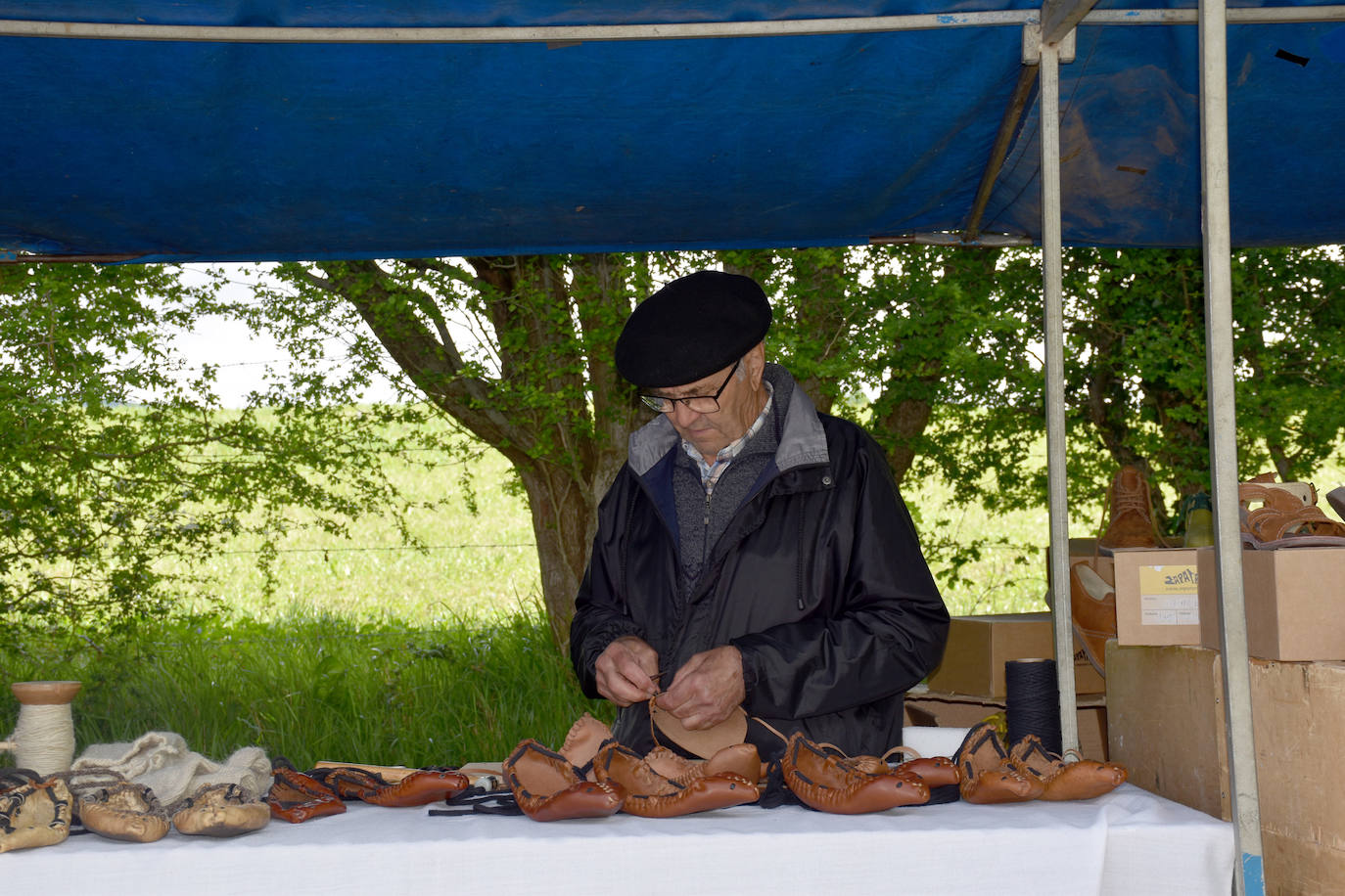 Apertura de pastos en Larraitz