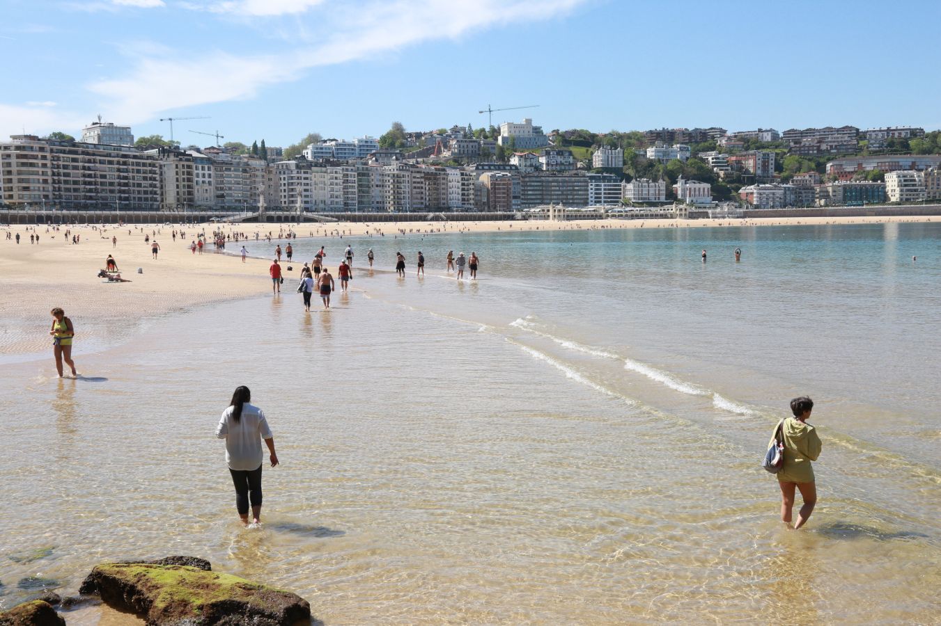 Donostia sobrepasa la barrera de los 30 grados