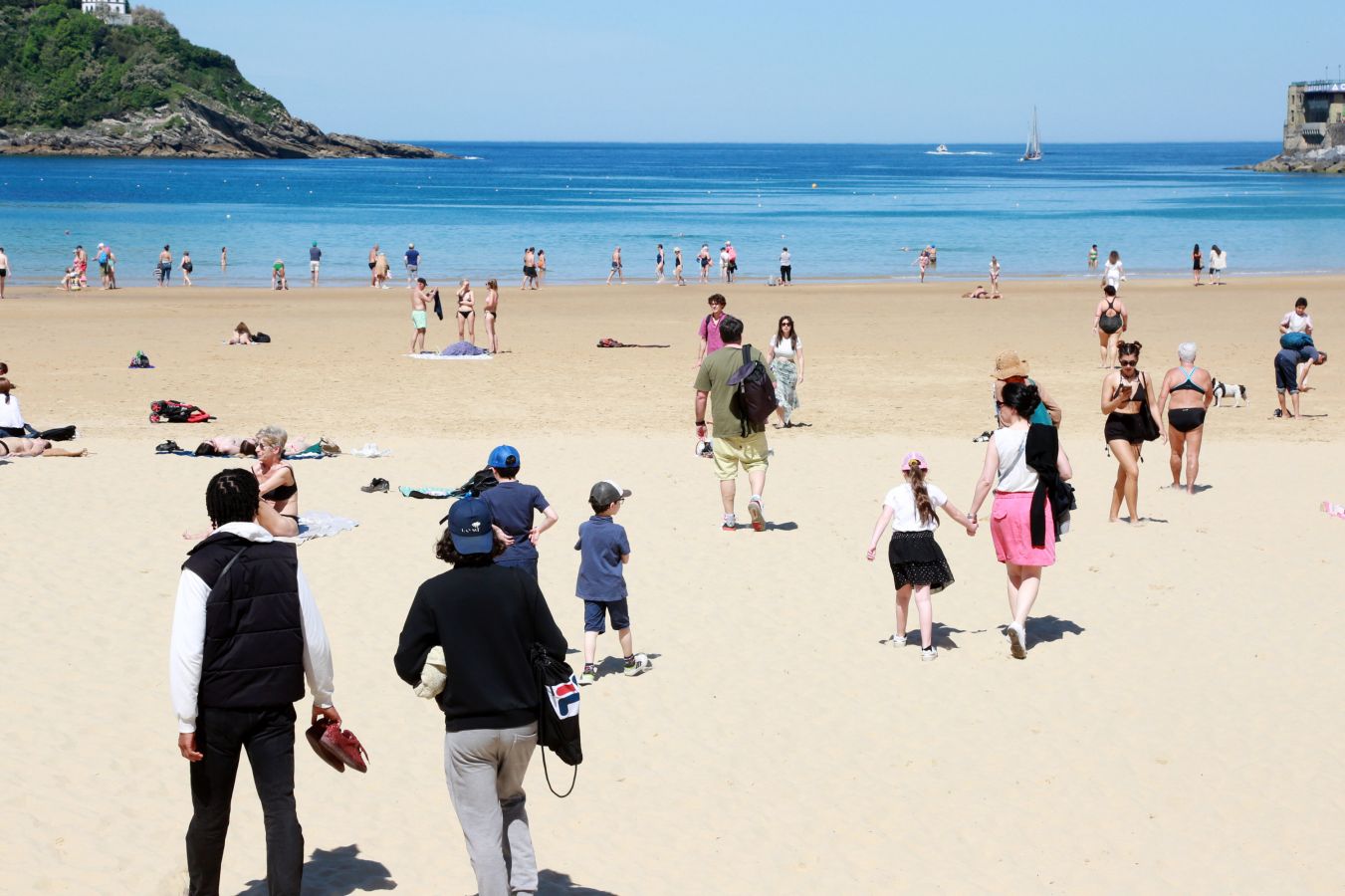 Donostia sobrepasa la barrera de los 30 grados