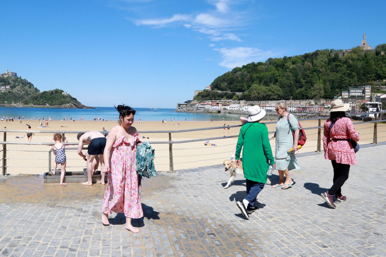 Donostia sobrepasa la barrera de los 30 grados