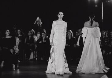 El desfile en el Museo Balenciaga, en imágenes