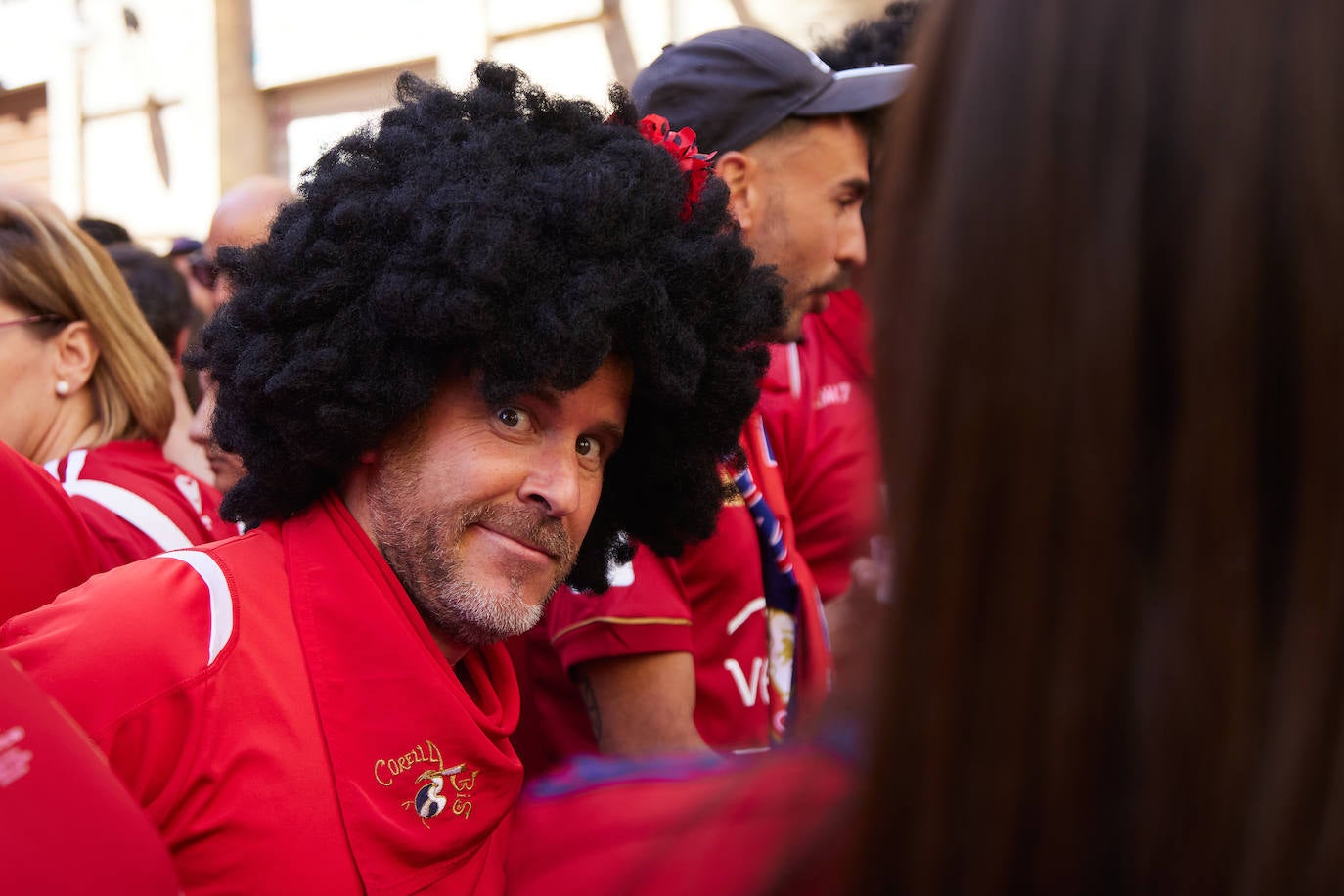 La afición de Osasuna toma Sevilla