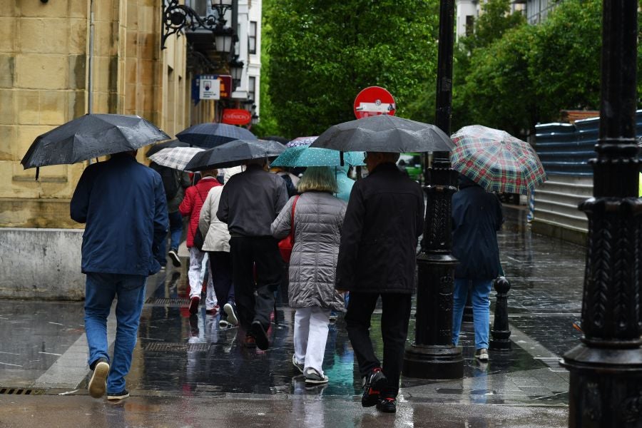Fin de semana pasado por agua en Gipuzkoa