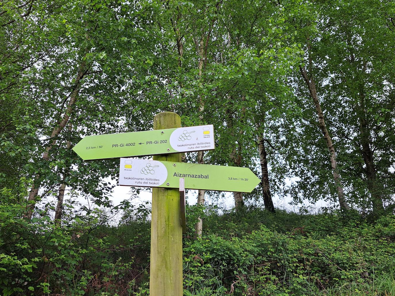 Indamendi, preciosa balconada de Pagoeta