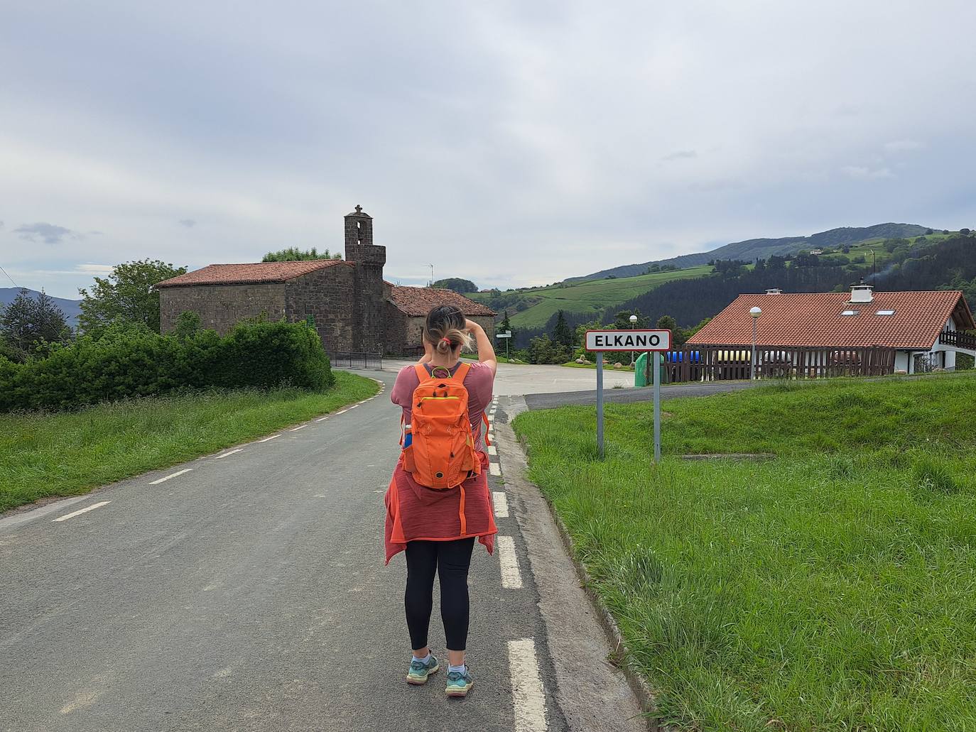Indamendi, preciosa balconada de Pagoeta