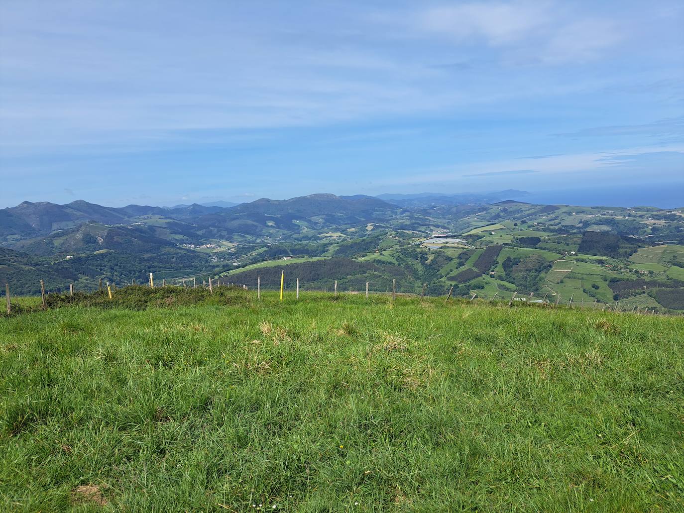 Indamendi, preciosa balconada de Pagoeta