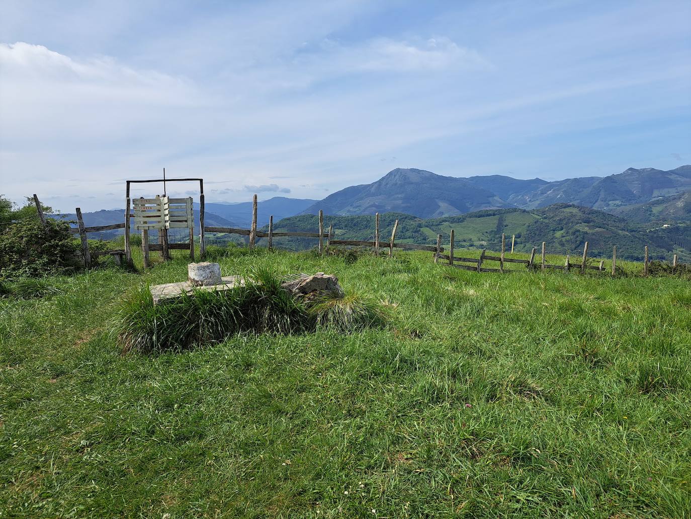 Indamendi, preciosa balconada de Pagoeta