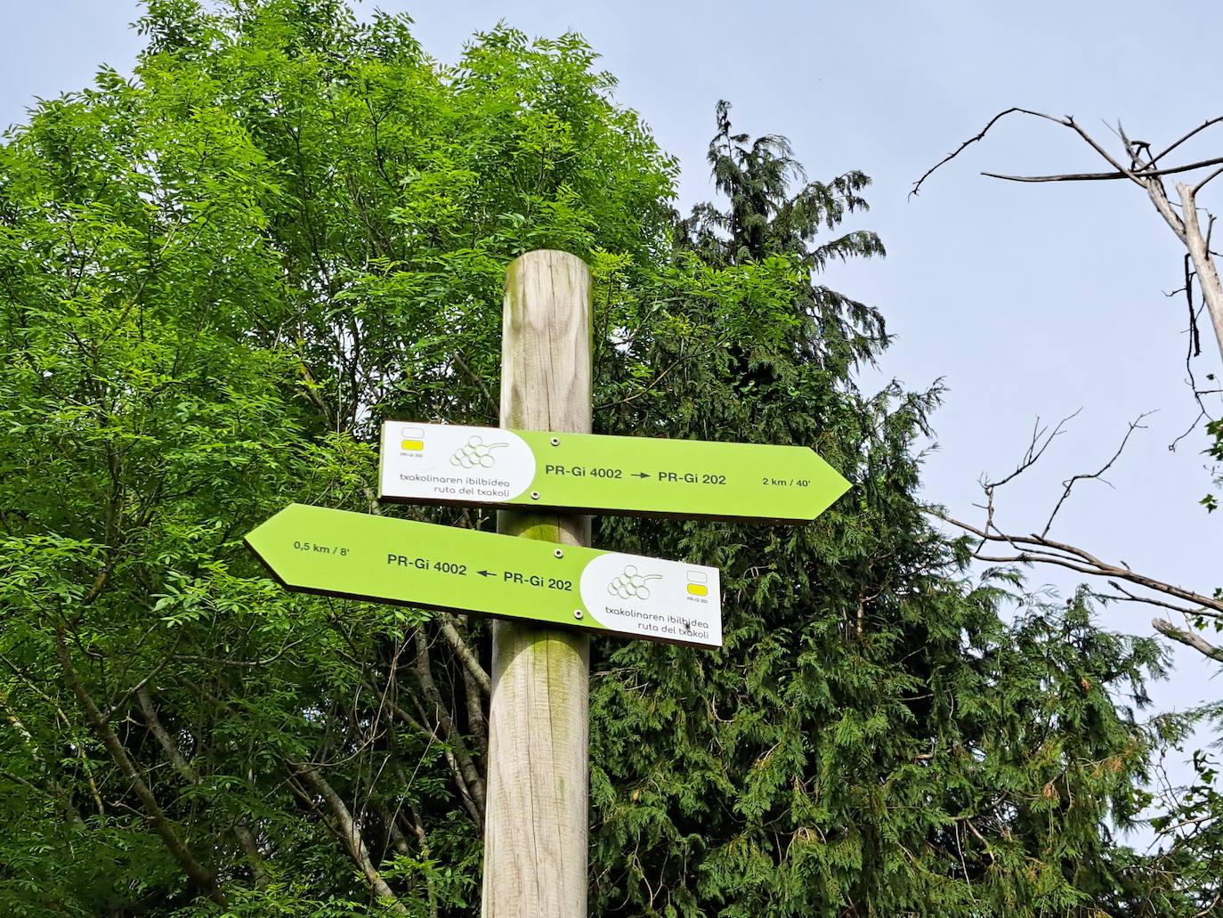 Indamendi, preciosa balconada de Pagoeta