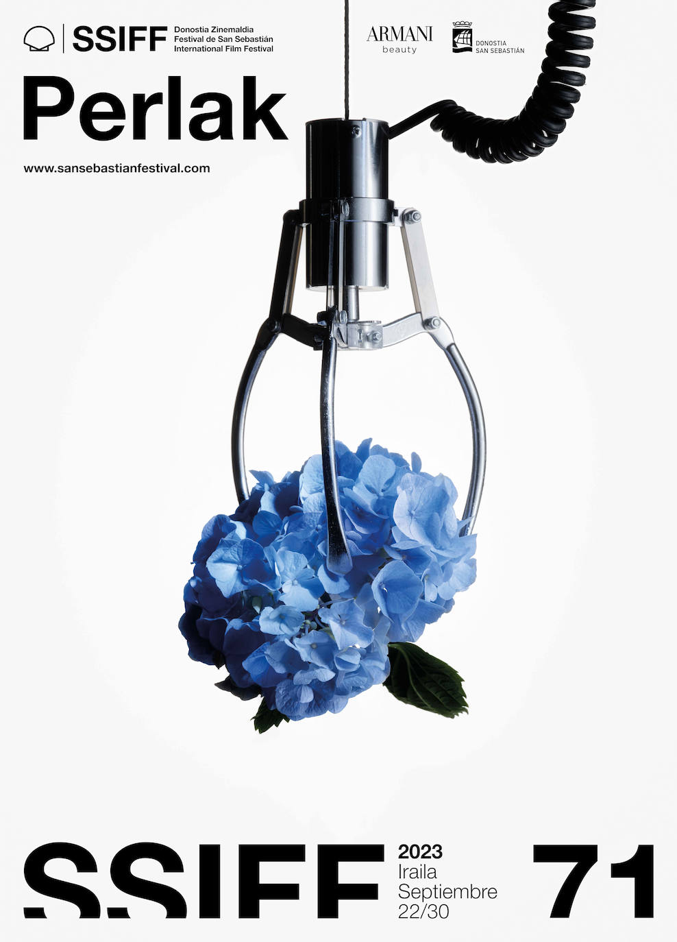 Los carteles de la 71 edición del Zinemaldia