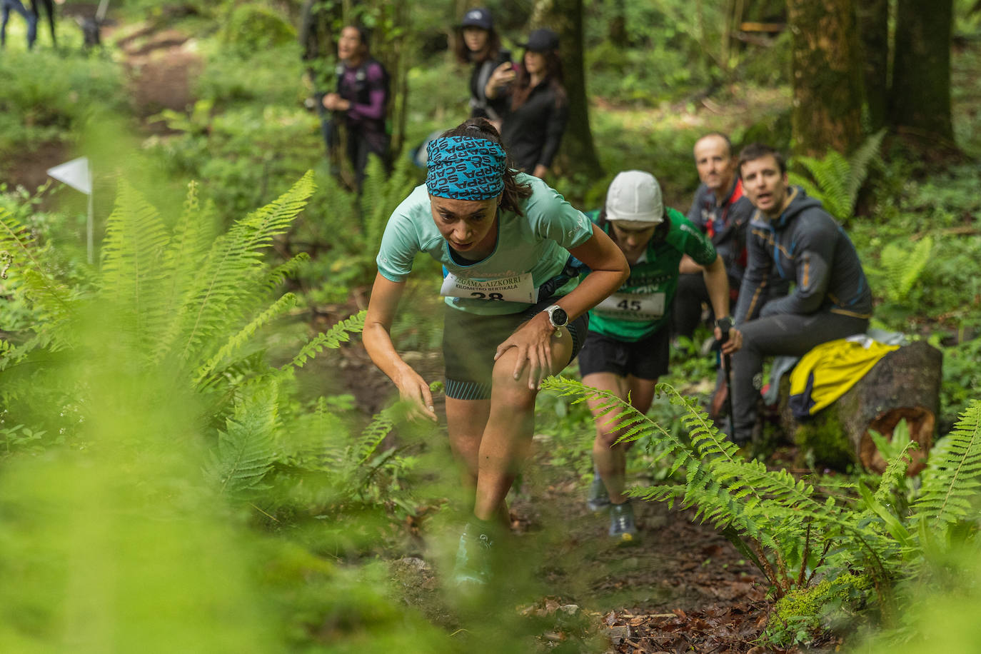 Naiara Irigoien y Jose Antonio Bellido, vencedores en el kilómetro vertical