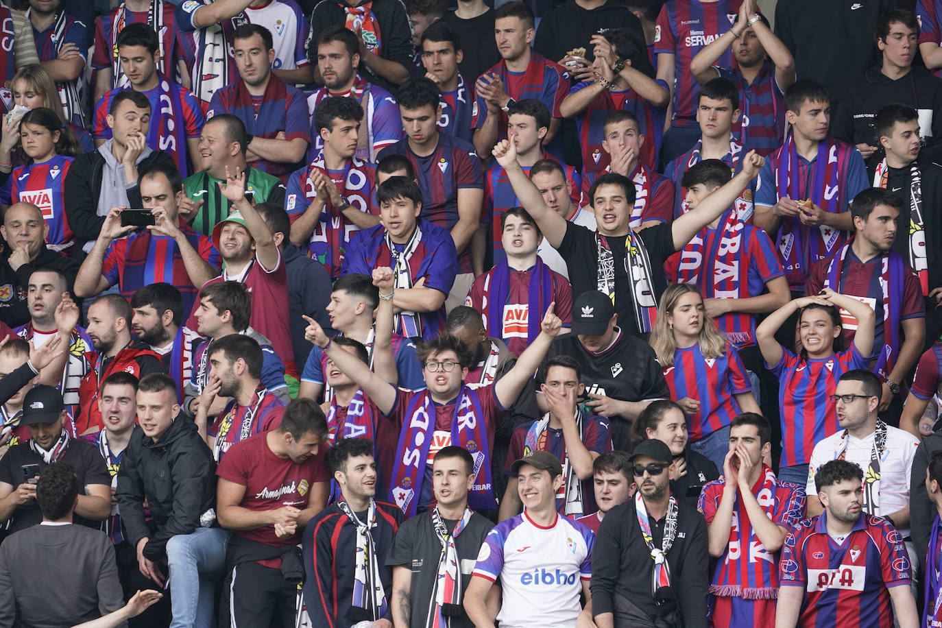 Las mejores imágenes del Racing-Eibar